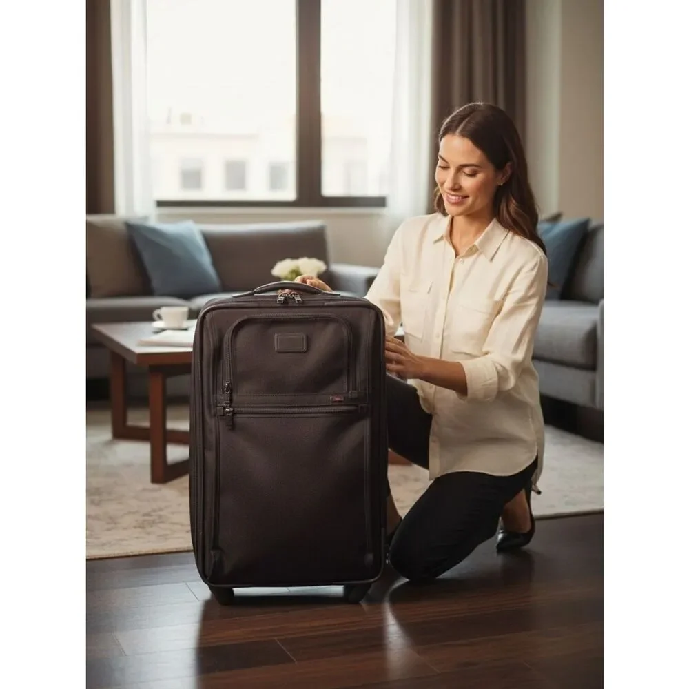 Tumi carryon luggage